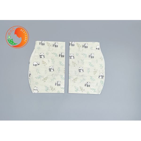 BPS BPA Free Custom Disposable Bibs Soft Care Dryness Sensitive Skin Anti Slip
