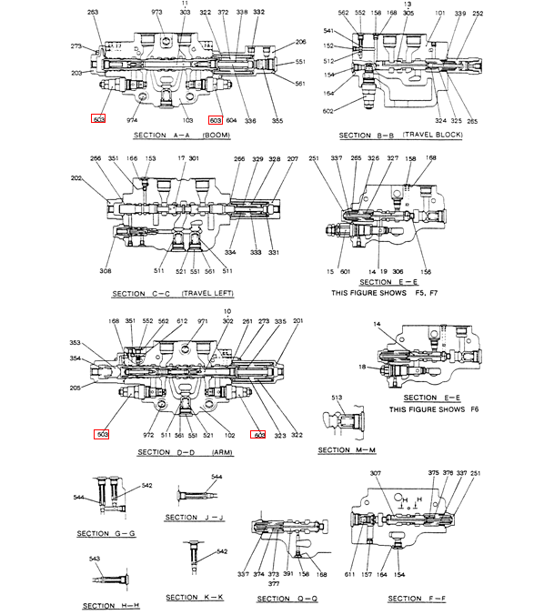 KOMELCO excavator relief valve accessories SK200-3 Safety valve 2436R683F1/2436R683F2