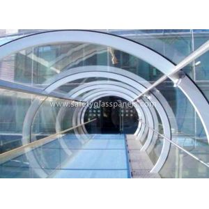 Cheap Green House Tempered / Laminated Safety Glass , Curved Sheet Glass Panels wholesale