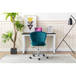 Cheap Computer Chair Task Chair Home Executive Desk Chair-Teal wholesale