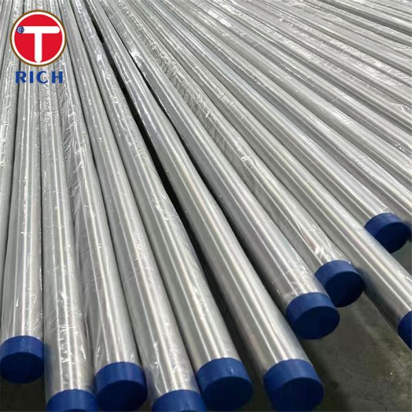 08X17H13M2T Round Stainless Steel Tube 316Ti Stainless Steel Pipe For High Temperature