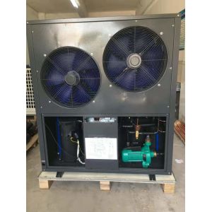 Cheap side-discharge fan 28kW air source heat pump water heater wholesale
