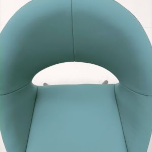 Swivel 360° Silicone Leather Rotating Dining Chairs