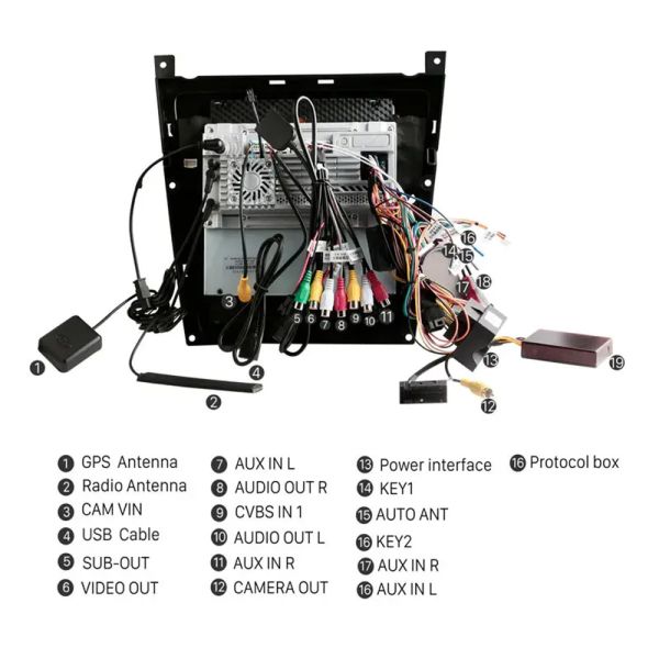 9.7" Dashboard Mount Touch Screen DVD Player For Bentley Flying Spur 2012-2019