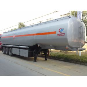 Cheap Stable 3 Axles Fuel Tank Truck Trailer With Heavy Duty Landing Gear wholesale
