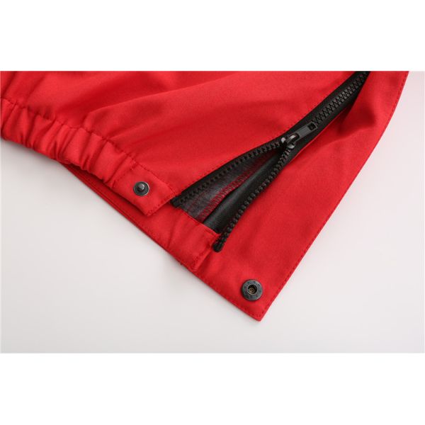 330gsm Concealed Front Zipper Fire Protection Clothing , EN11612 Flame Resistant Apparel