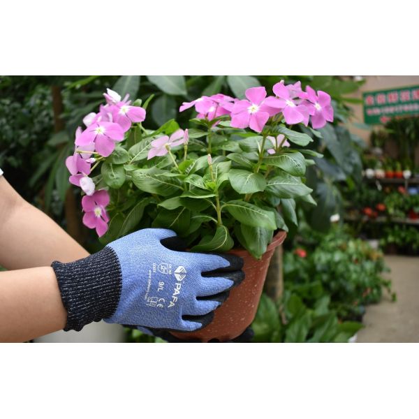 Flower Shop Firm Grip Protective Gardening Latex Gloves With Different Color
