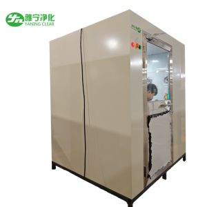 LCD Time Display Clean Room Air Shower , Stainless Steel Dust Free Room