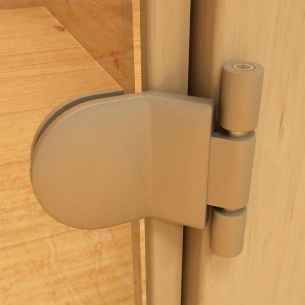 Steel Aluminium Sauna Door Hinges Chrome Yellow Brass Door Hinge