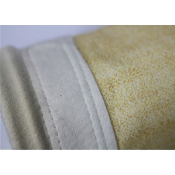 Dust Removal Aramid Filter Bag For Metal Fabrication Customized Size With Aramid Scrim