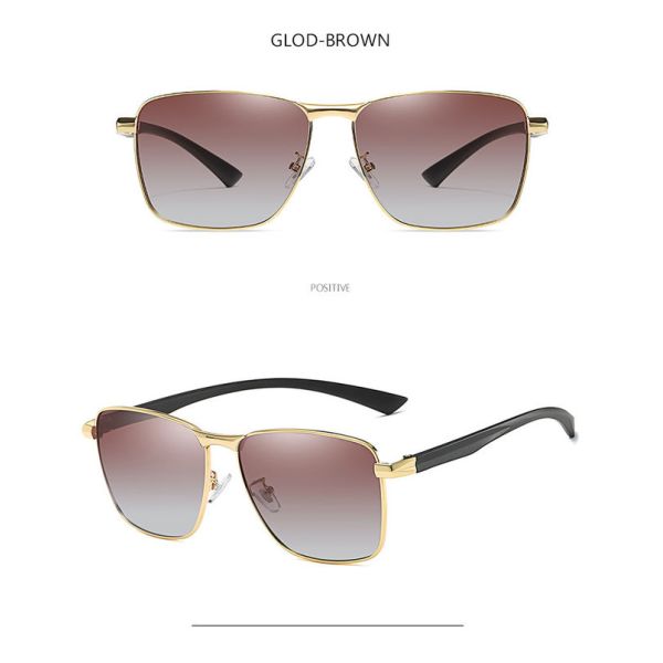 TR90 Custom Polarized Sunglasses UV400 Mens Driving Blue Lens