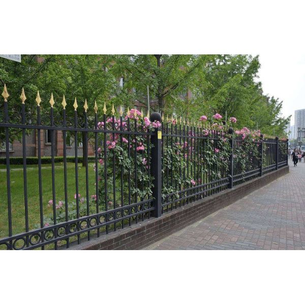 Steel Fence Various Useful Aluminum Fence Excellent And Standard Garden Fence