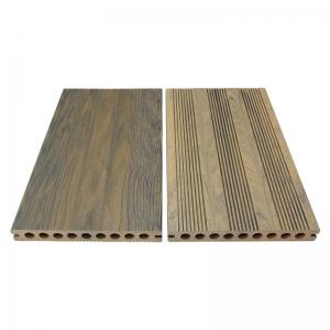 China WPC Hollow Composite Decking Boards Anti UV Easy To Install And Maintain on sale