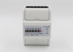 Cheap Smart KWH Din Rail Mounted Power Meter 1 Phase Kwh Meter Din Rail Type wholesale