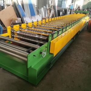 China GI 0.12mm-0.3mm Thickness Corrugated Roll Forming Machine 10-12 Meters/Min on sale