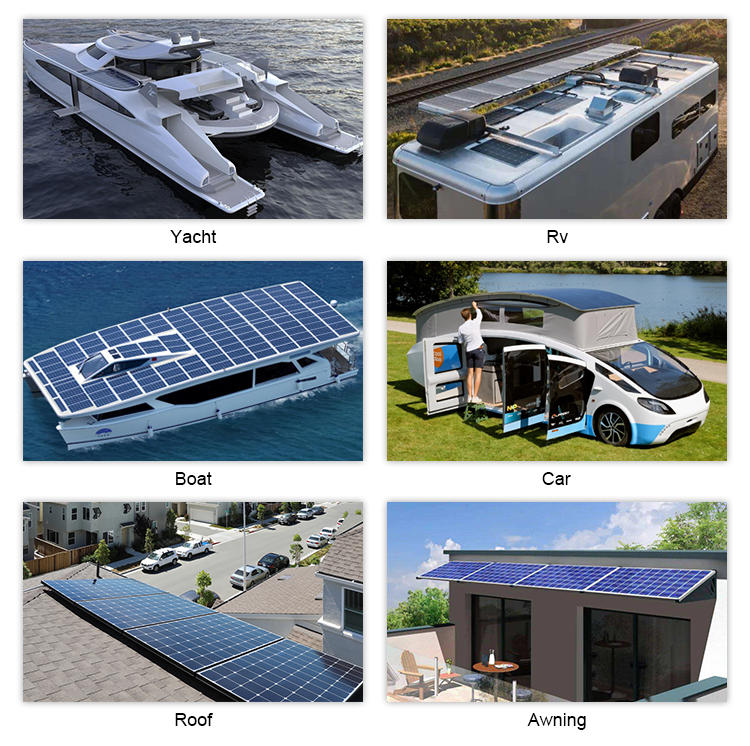 IP65 Waterproof 100w Foldable FacialMono Solar Panel For Outdoor Adventures