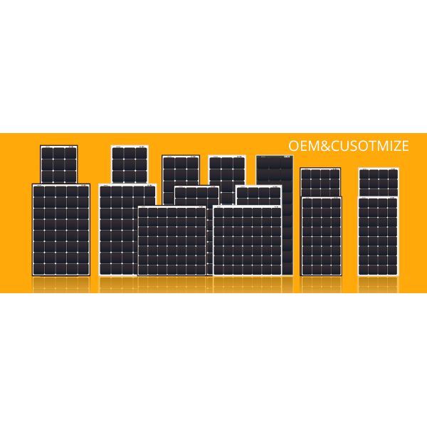 150W Walkable Waterproof PV Mono Solar Panel For Marine Camping Rv Boat Yacht