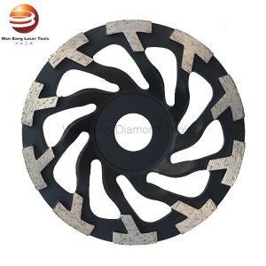 Long Working T Segment Diamond Grinding Cup Wheels