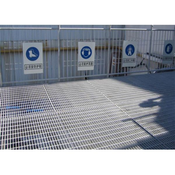 Customizable Hot Dip Galvanized Steel Walkway Grating For Drain Cover 30*5mm