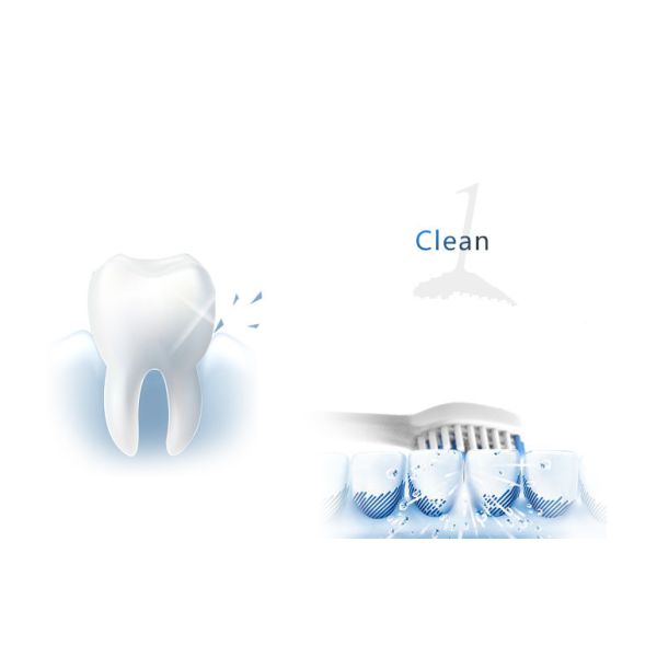 Sonic Waterproof Tooth Whitening Electric Toothbrush With Brush Head Replacement Teeth Whitener Cleaning Oral Hygiene