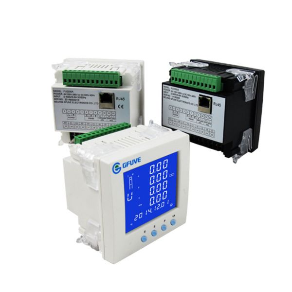 Data Logging Industrial Power Meter High Speed RS485 4MB Onboard Memory