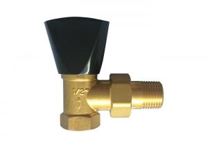 Cheap Hard Seal Brass Needle Angle Valve Male x Female Thread For Hydraulic Industry wholesale