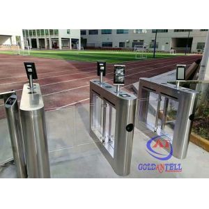 outdoor Facial Recognition Thermometer Infrared Swing Arm Barriers