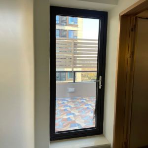 Cheap Modern Glass Bathroom Entry Doors House Aluminum Tempered Glass Door wholesale