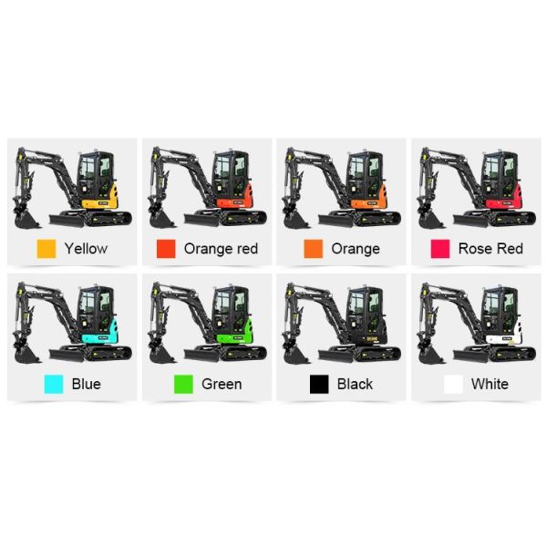 Mini Excavator 3.5 ton Kubota Engine Small Excavation CE EPA EURO5 Micro Digger Crawler Bagger