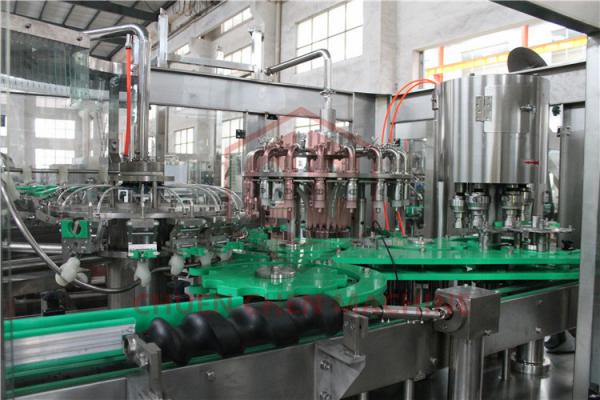 Quality PLC Control Electric Driven Glass Bottle Filling Machine With Highly Speed for sale