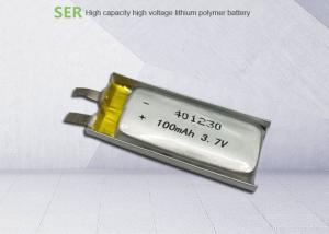 Cheap 3.7V rechargeable lithium polymer battery 401230 for bluetooth headset wholesale