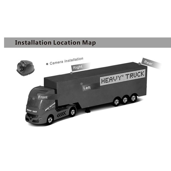 1080P Vehicle 5m HD DVR Dash Cam For School With Cctv System 2.33mm Lens