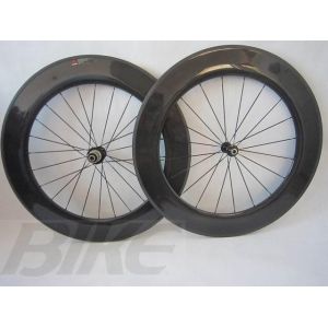 Cheap Super light strongest low price 700c clincher carbon wheelset carbon 88mm 23mm road bike wholesale