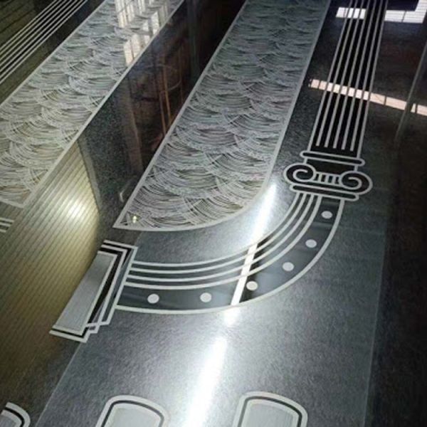 Customized Elevator Stainless Steel Sheet Plate Etching 3048mm 304 6K HL