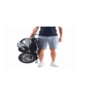 Hospital Furniture Aluminum Alloy Light Power Remote Control Electric Wheelchair