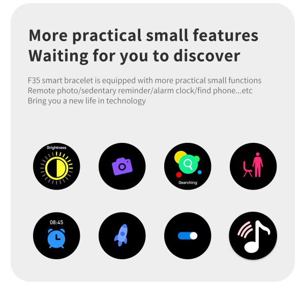 RoHS Round Face Fitness Tracker , 200mAh Blood Pressure Monitoring Watch