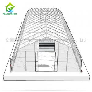 China Agricultural Hydroponic Single Span Greenhouse For Mushroom Cultivation on sale
