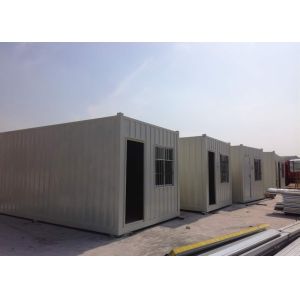 Cheap Galvanized Steel Frame White Painted 20 Gp Prefab Office Container wholesale