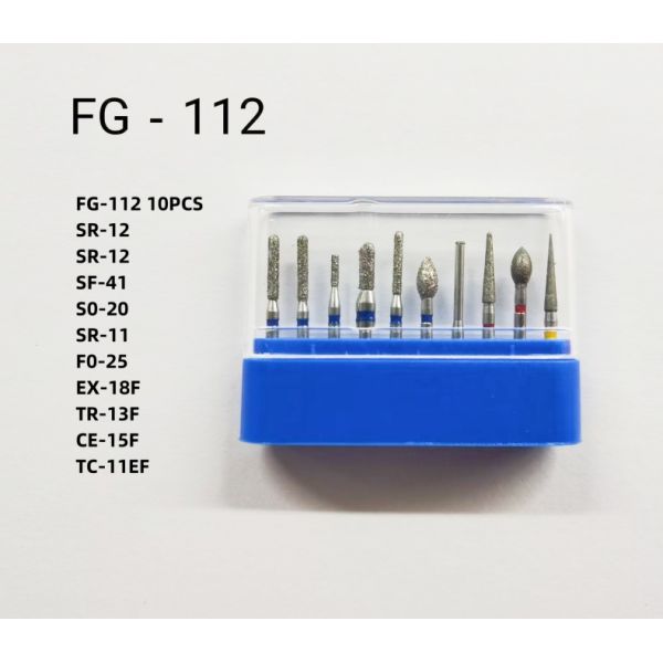 FG High Speed Polishing Rotary Bur Surgical Stainess Steel Dental Diamond Burs