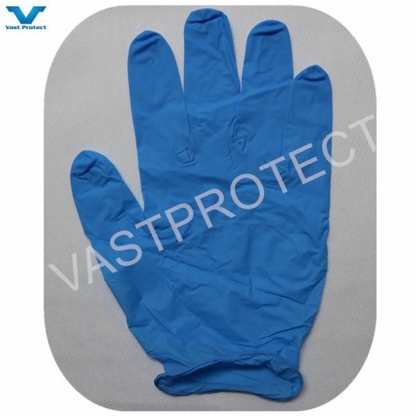 Powder Free White Black Pink Purple Green Blue Disposable Nitrile Examination Gloves