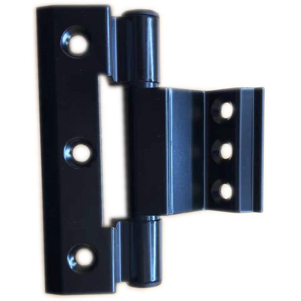 Powder Coated Aluminium Extrusion Hinge Hardware for Office Building and Long-lasting