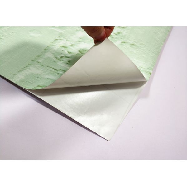 Decorative Brick Effect Self Adhesive Wallpaper Green Textured Brick Wallpaper