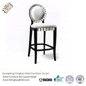 China Kitchen Circular Modern Luxury Breakfast Bar Stools With Backs FENGHAO on sale