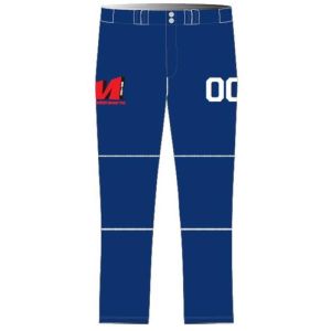 Cheap Sublimation Printing Boys Baseball Pants , 100% Polyester Sublimated Team Wear wholesale