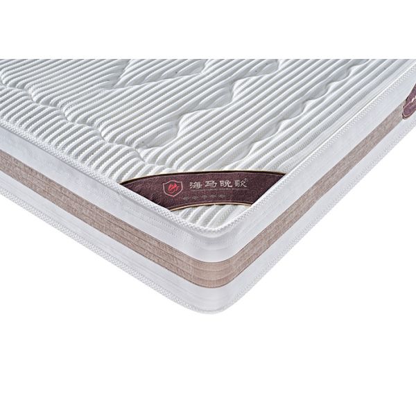 Dust Resistant Hybrid Natural Latex Pocket Spring Mattress Thickened Hypoallergenic
