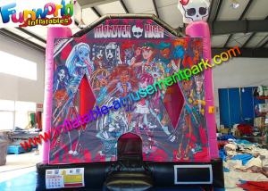 Cheap Monster High Themed Bounce House ,  Inflatable Bouncy House for Commercial wholesale