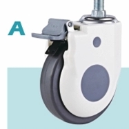 Flat Height Adjustable Bed For Patients , High End Hospital Bed With Wheels