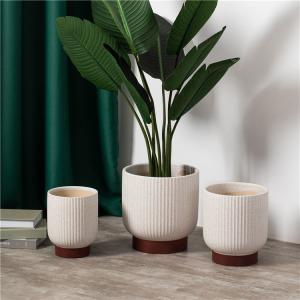 China European style high quality matte plant flower pots cheap outdoor garden floor decoration ceramic pots on sale
