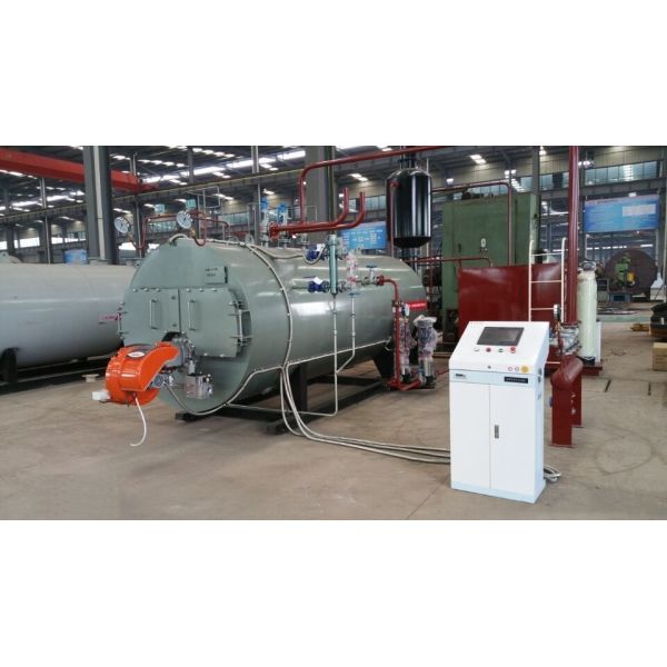 WNS Type Industrial Natural Gas Diesel Oil Full Wet Back Structure Medical Sterilized Boiler