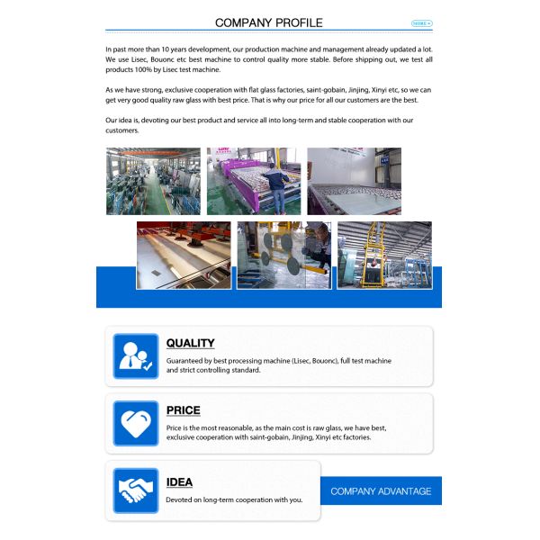 6mm 8mm Ultra Clear Argon Low E Float Glass Laminated Tempered For Balcony Bathroom